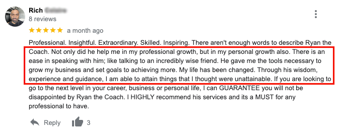 Rich Review Screenshot 2